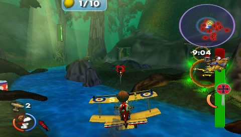 Snoopy vs. the Red Baron screenshot 3 for PSP